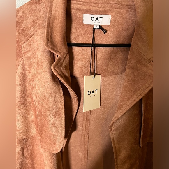 OAT New York suede trench coat - Picture 7 of 9